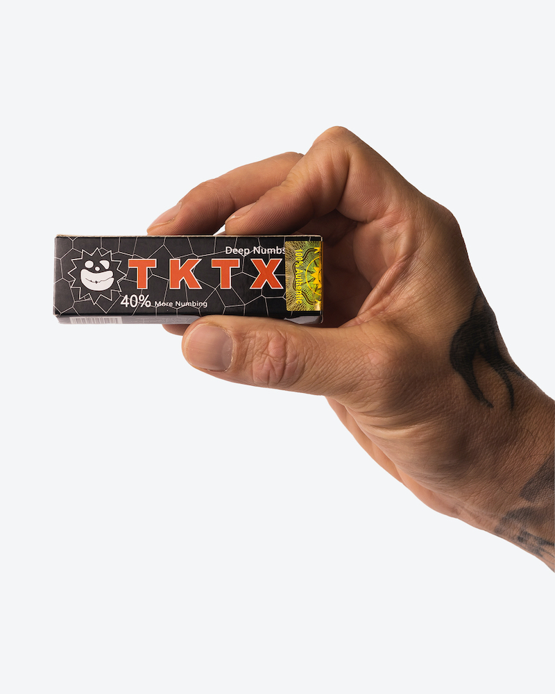black TKTX Numbing Cream