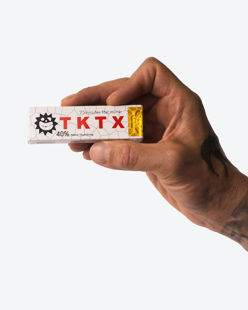 White TKTX Numbing Cream