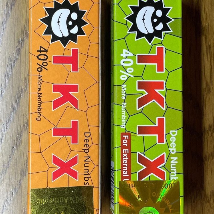 How to check TKTX numbing cream authenticity
